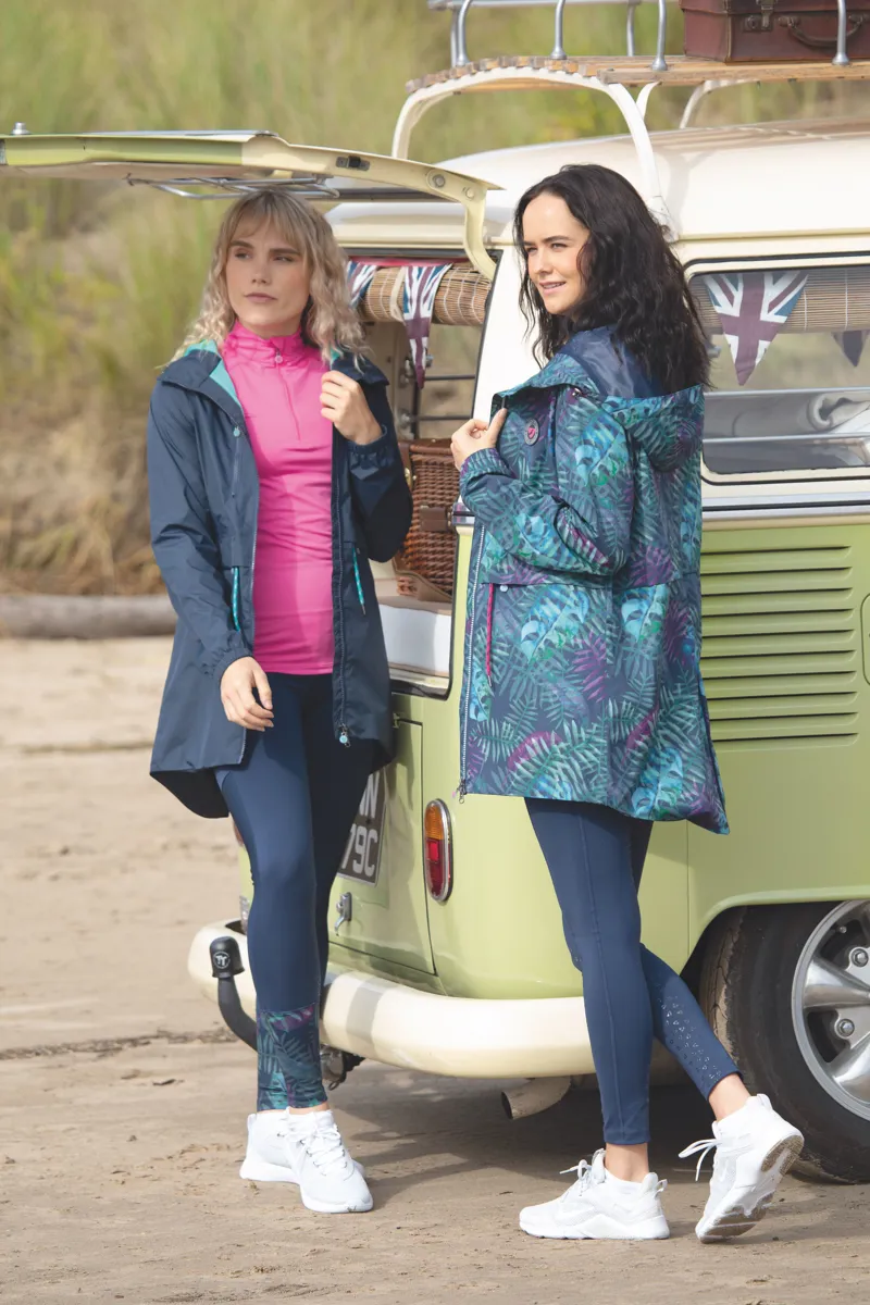 Aubrion Ladies Hackney Rain Jacket in Tropical-1